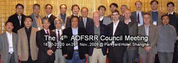 the 4th AOFSRR Conference @ SSRF, Shanghai